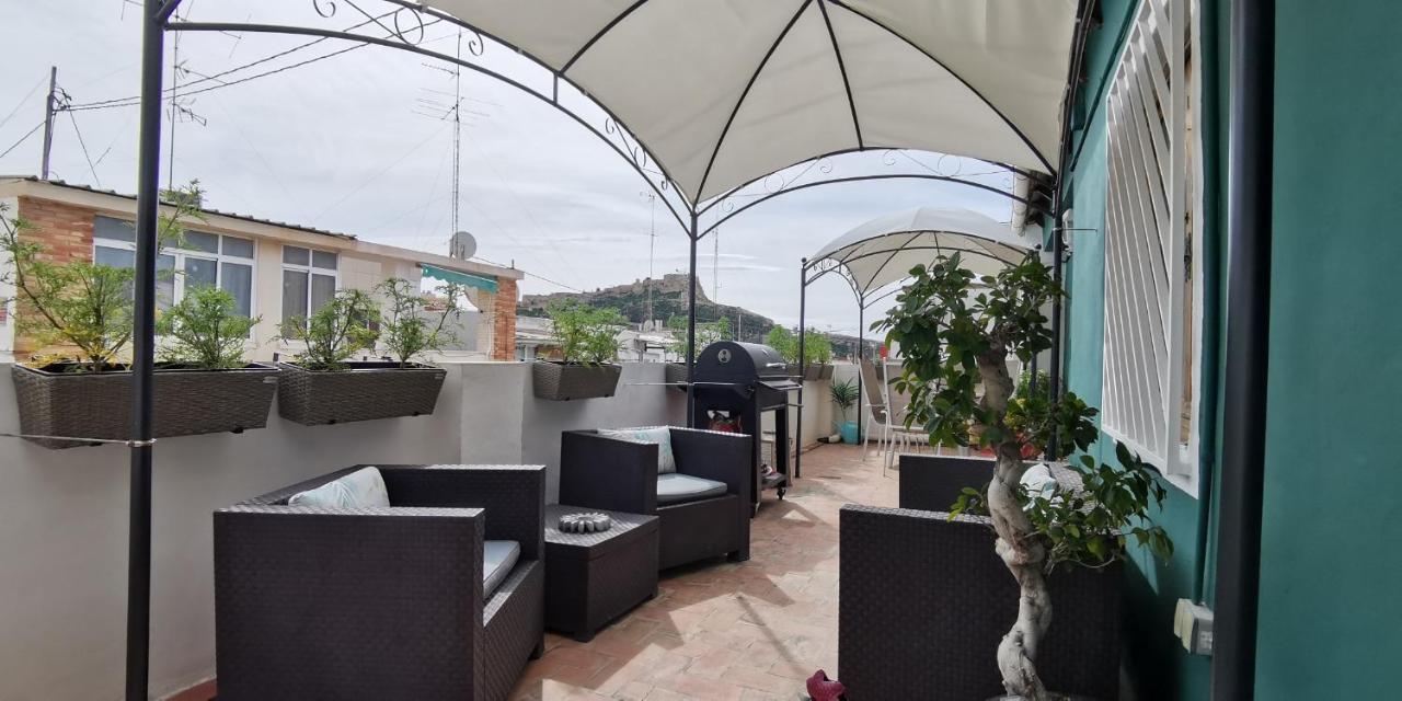 Amazing Penthouse With Views To The Castle Apartment Alicante Bagian luar foto